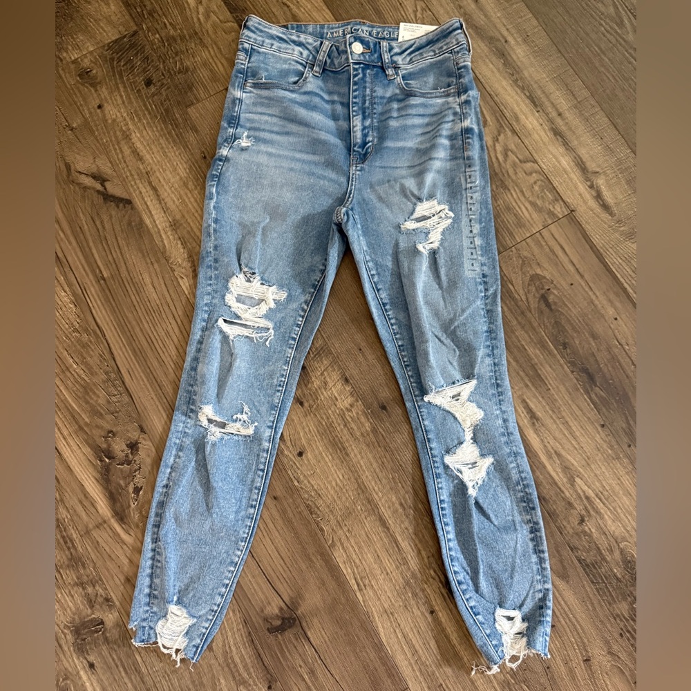 American Eagle Women’s Next Level Stretch Skinny Jean Size 8 X-Short